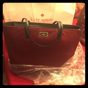 NWT Kate Spade Microfiber Tote